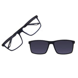 Montura con sobrelente de sol