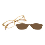 Montura con sobrelente de sol